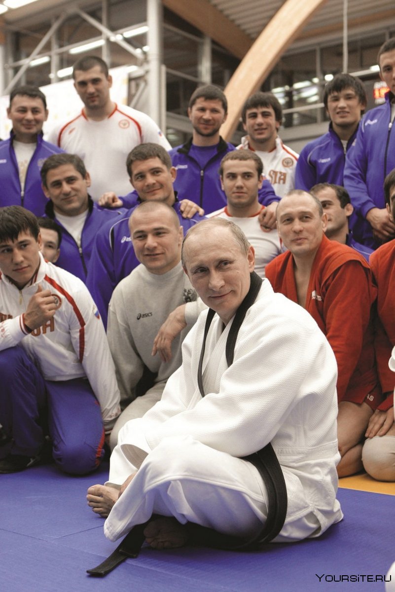 Друзья дзюдоисты Путина
