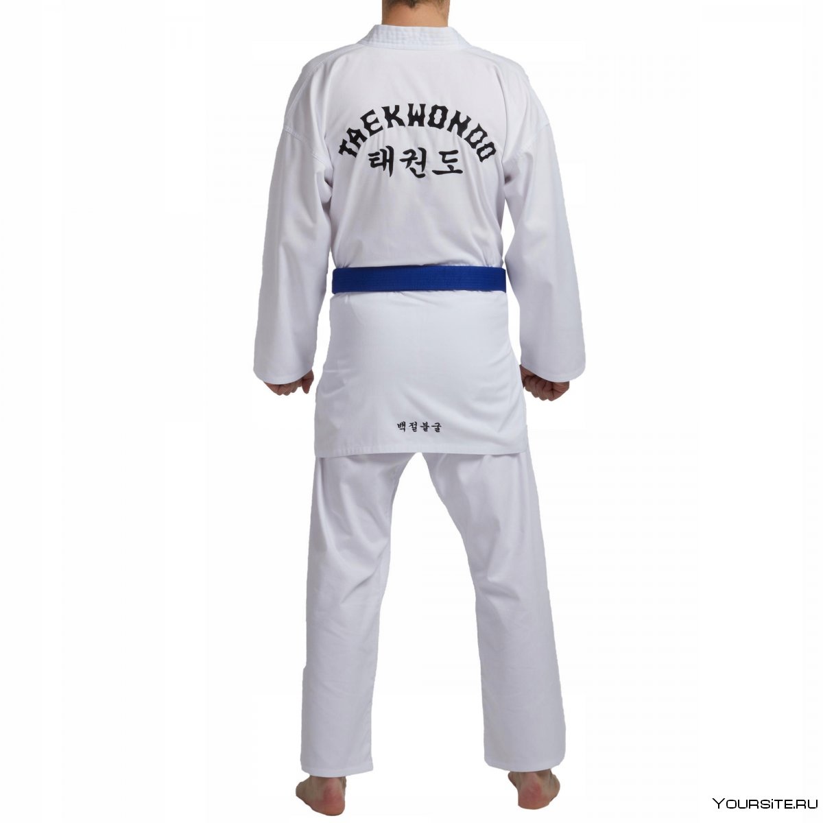 Кимоно для дзюдо с поясом подростковое Evolution белое j200ek-Belt