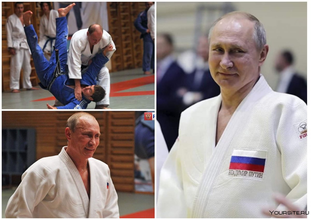 Путин дзюдоист