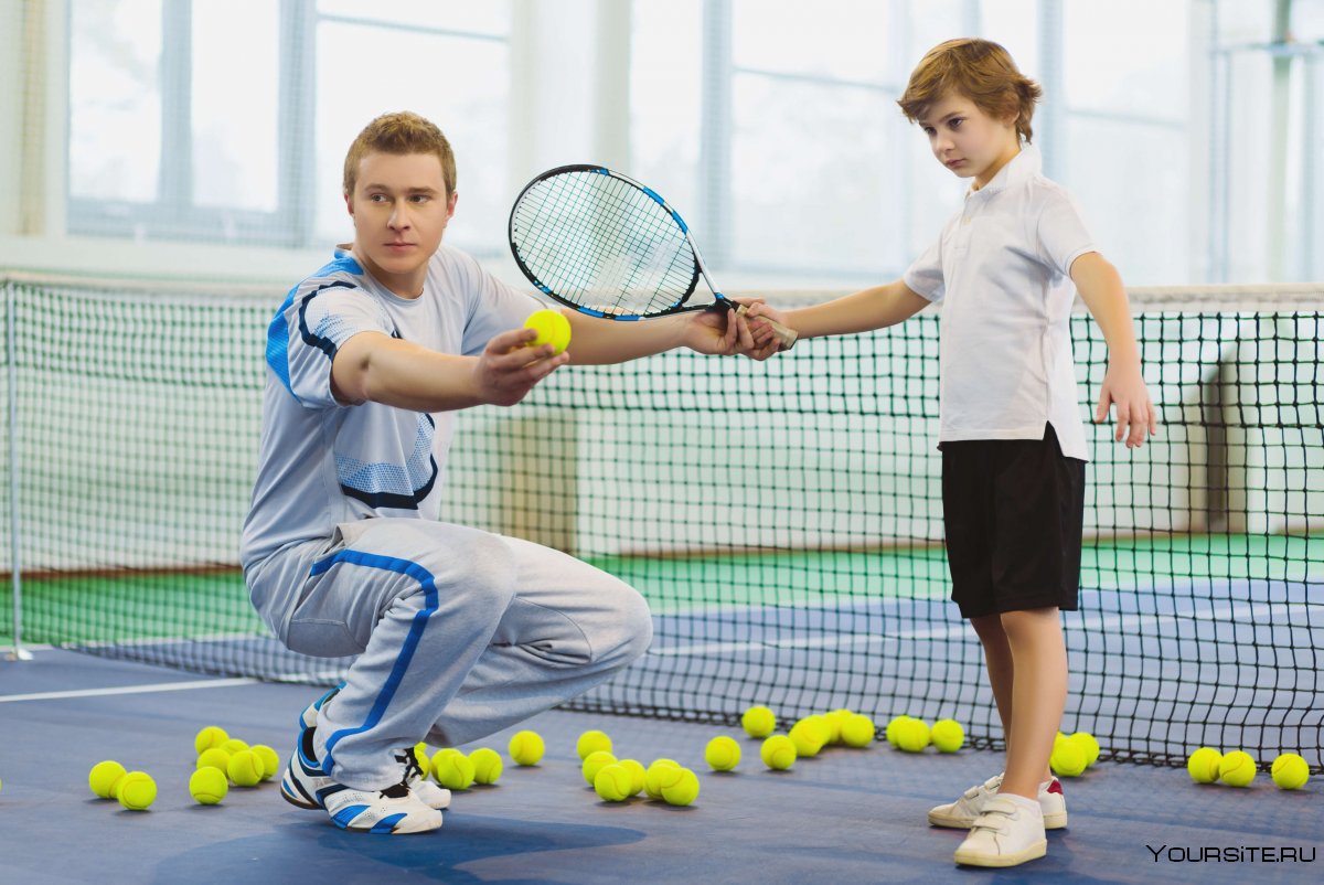 Детский тренер по теннису