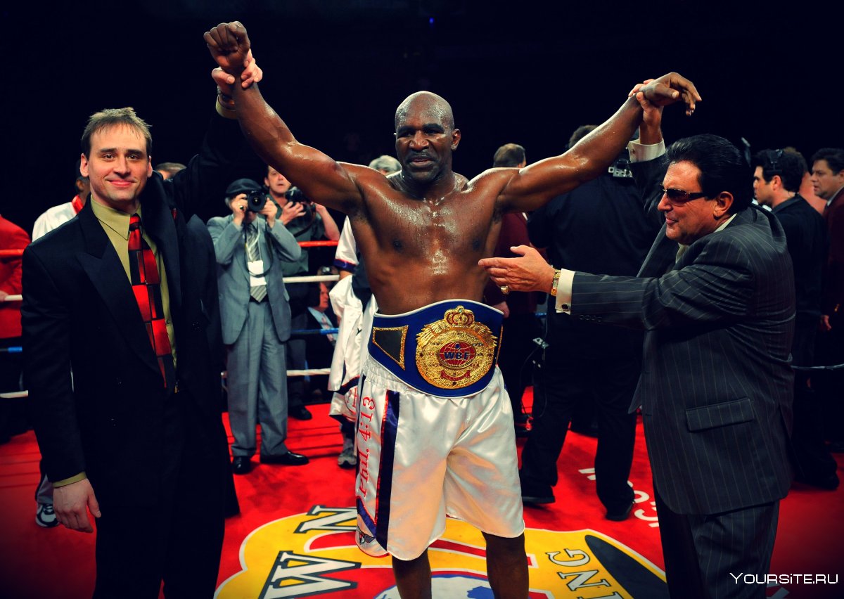 Evander Holyfield в молодости