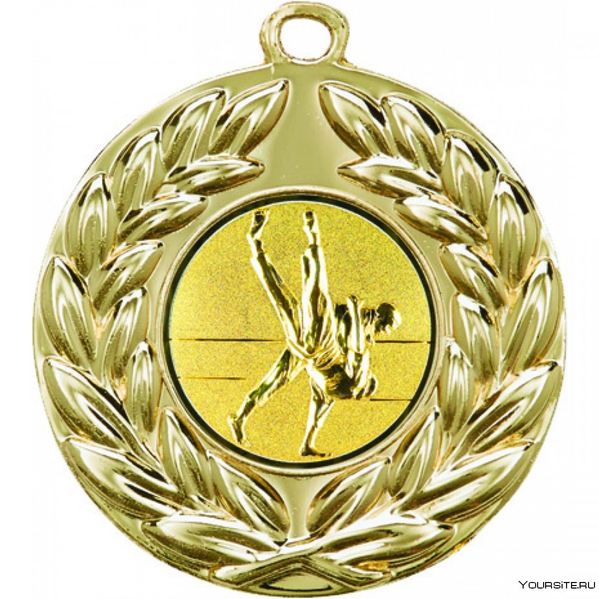 Дзюдоист с золотой медалью