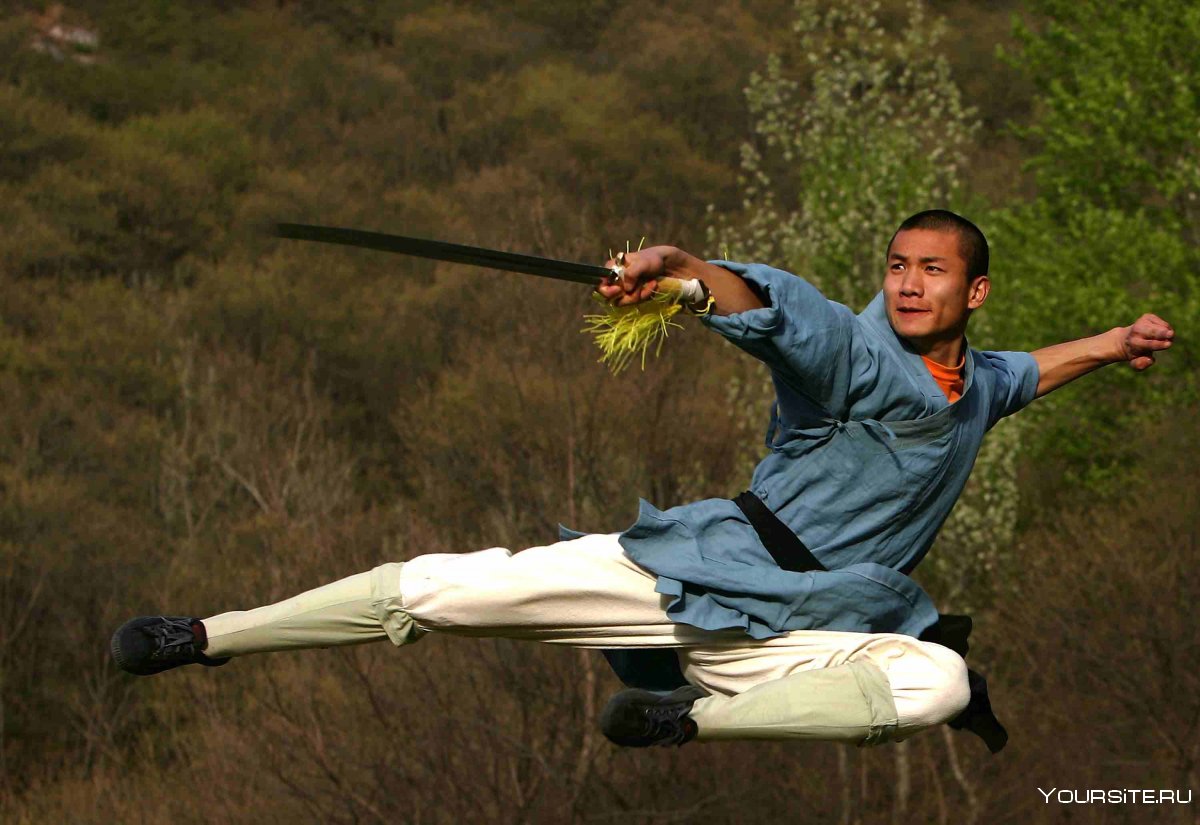 Шаолинь боевые искусства Китай