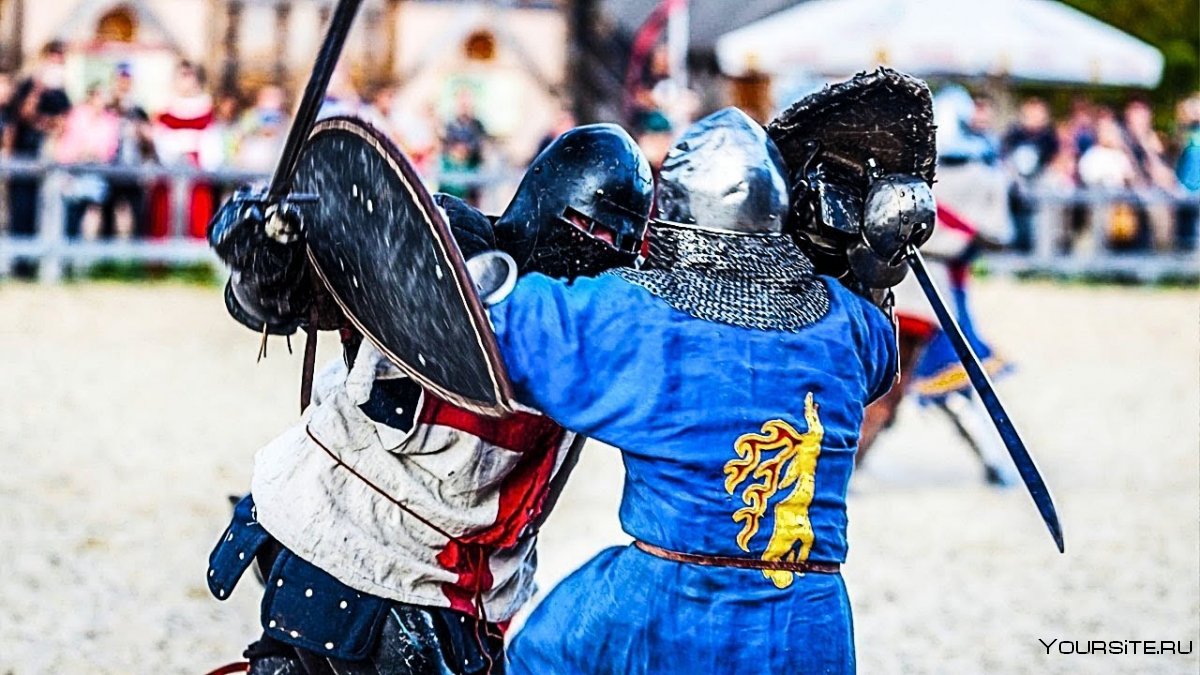 Рыцарские турниры средневековья бой
