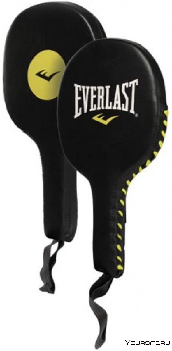Лапы-ракетки Everlast Leather Punch Paddles