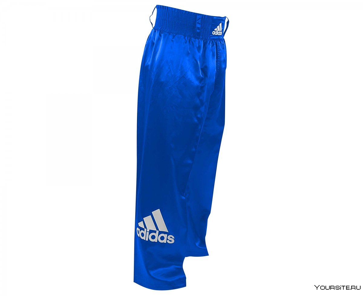 Брюки для кикбоксинга adidas Kick Boxing Pants Full contact черные 170 см