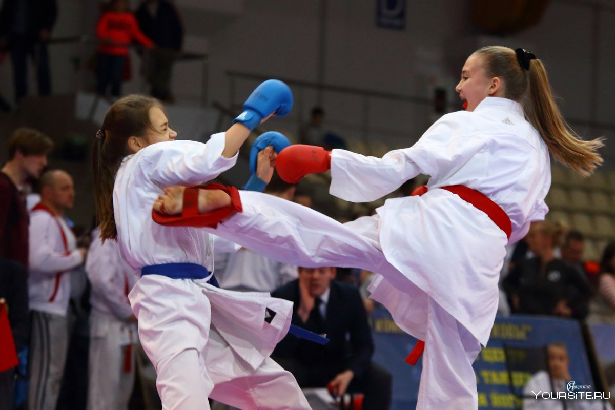Соревнования каратэ WKF