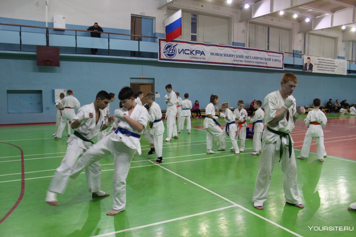 Соревнования по каратэ девочки
