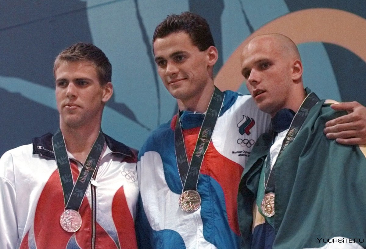 Александр Попов на Олимпиаде 1996