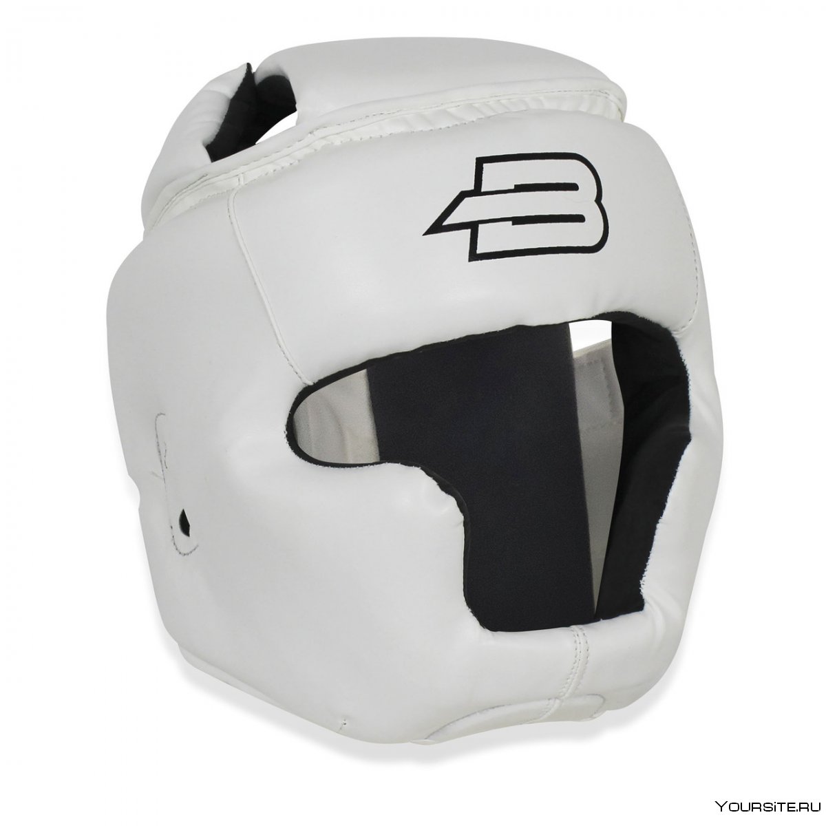 Шлем Boybo для каратэ белый XS