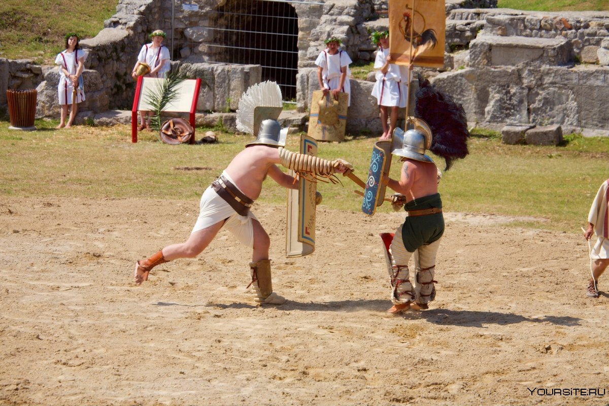 Развлечения в древнем Риме. Гладиаторские бои