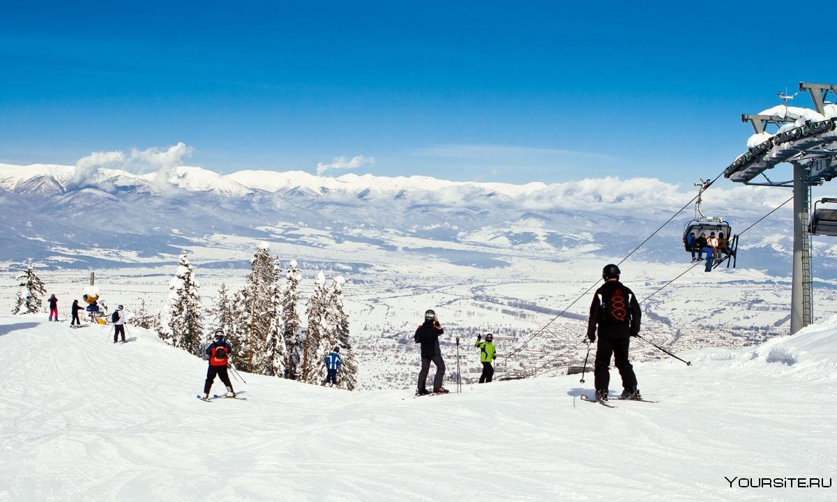 Болгария лыжи Банско