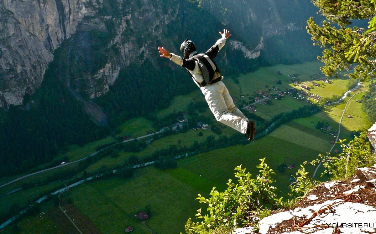 Base jumping — бейсджампинг