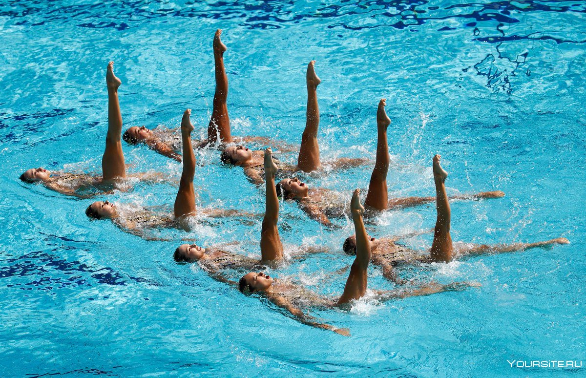 Синхронистки самые красивые