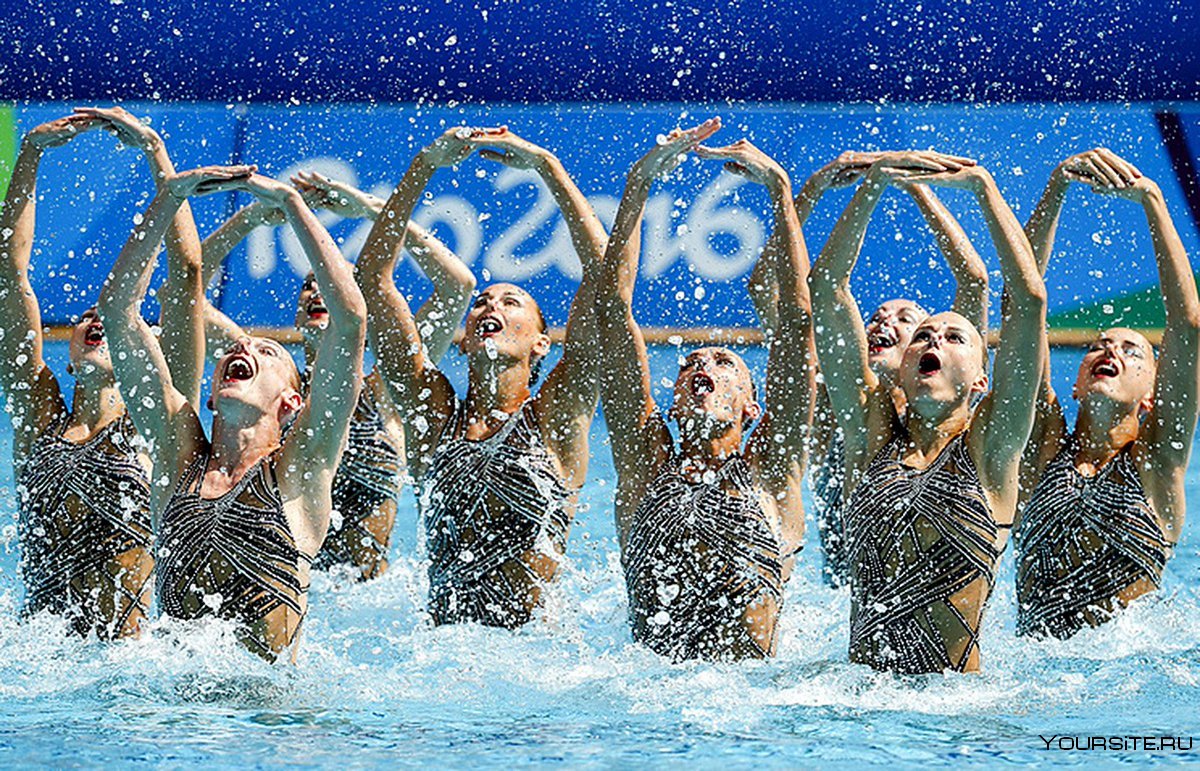 Синхронное плавание Рио 2016 Россия