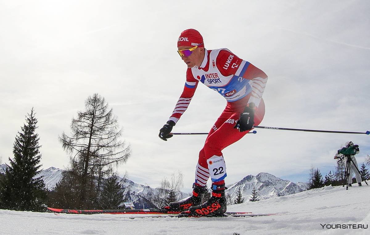 Большунов Александр лыжи Чемпионат мира