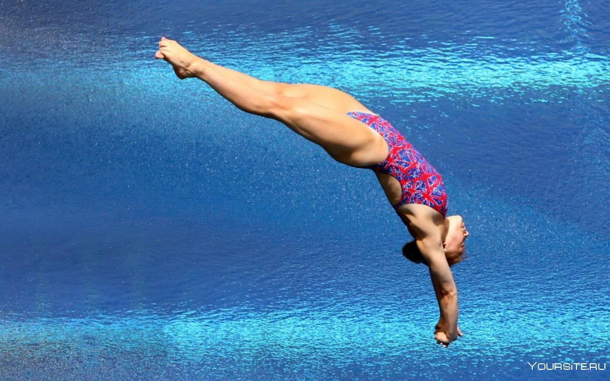 Карина Шкляр прыжки в воду