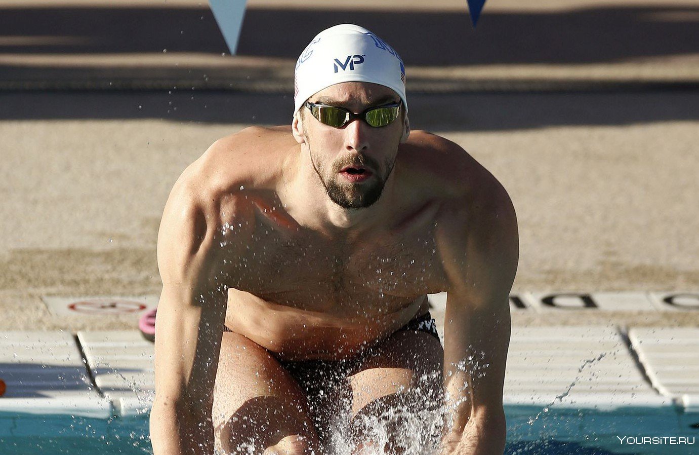 31. Голый Michael Phelps - пловец. 