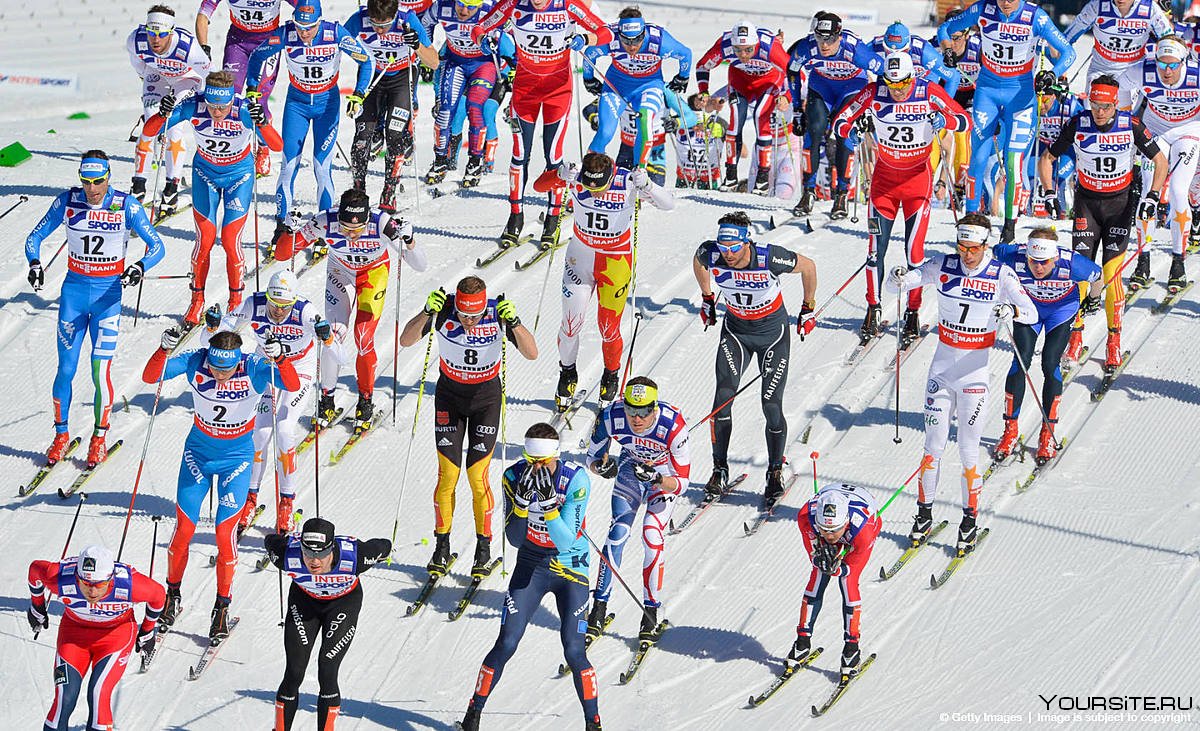 Лыжные гонки Масстарт