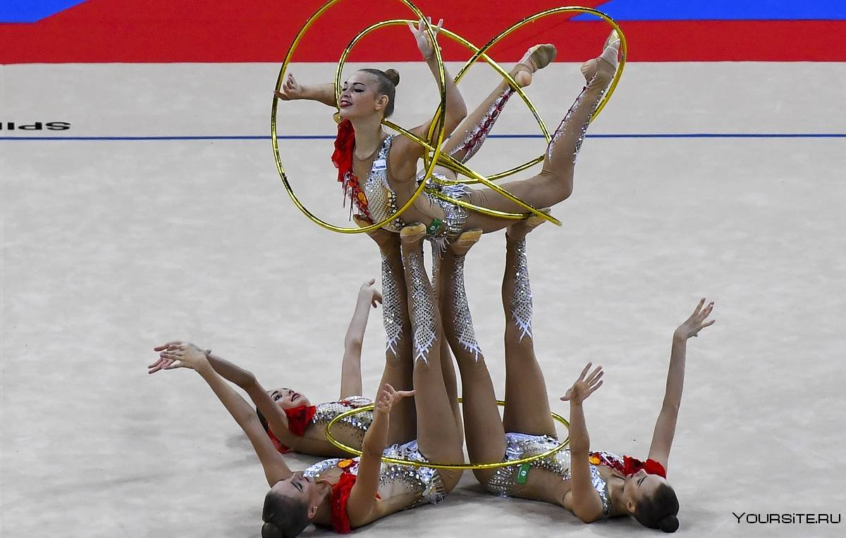 Сборная России по художественной гимнастике на Олимпиаде в Токио