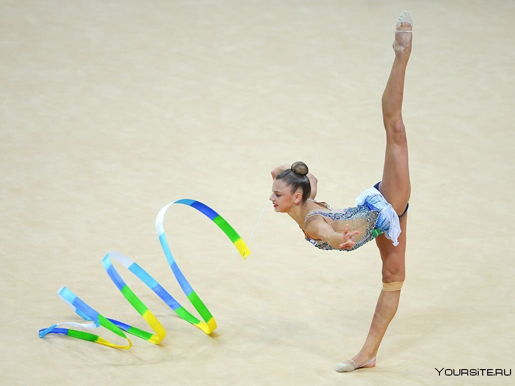 Саша Солдатова художественная гимнастика лента