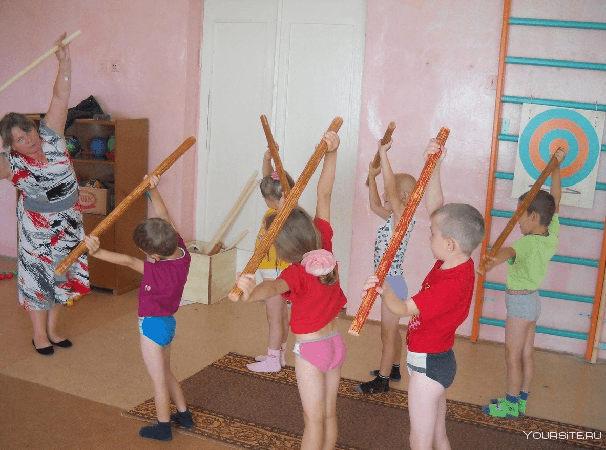 Детская гимнастика в детском саду