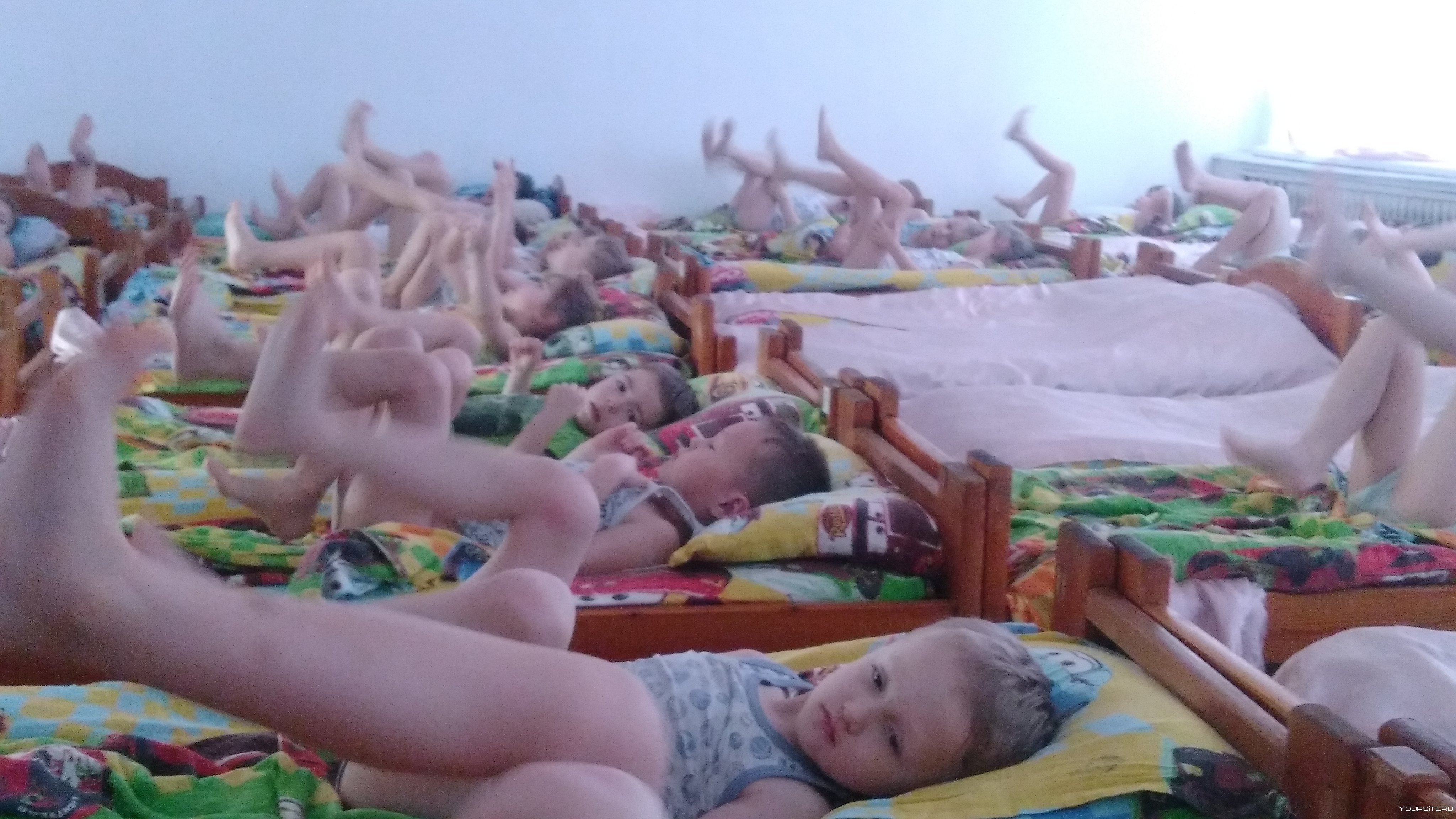 Фото гимнастики после сна