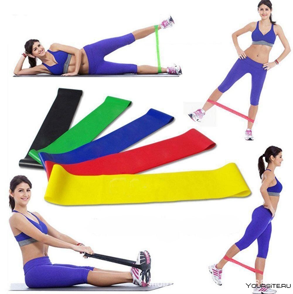 Фитнес резинки exercise Resistance Belt
