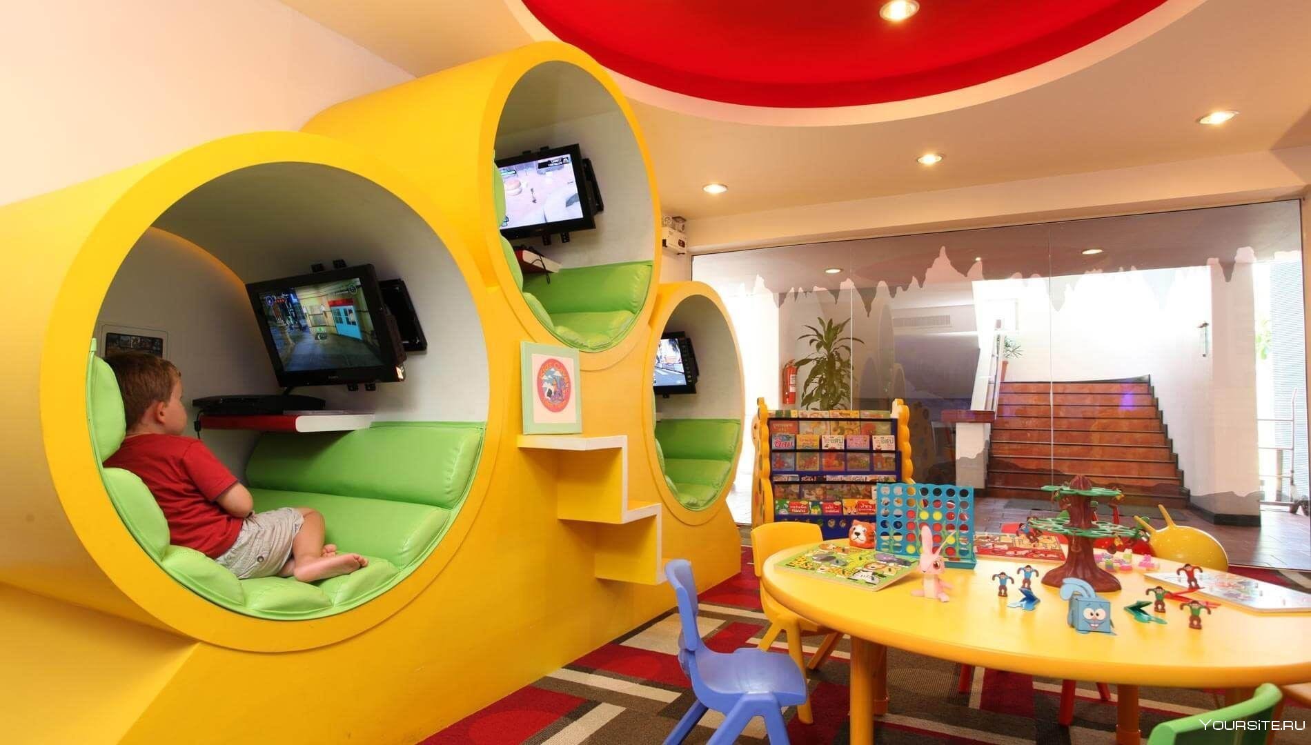 Какие есть детские помещения. Игровая комната. Детская игровая комната. Необычные игровые комнаты. Игровая комната для малышей.