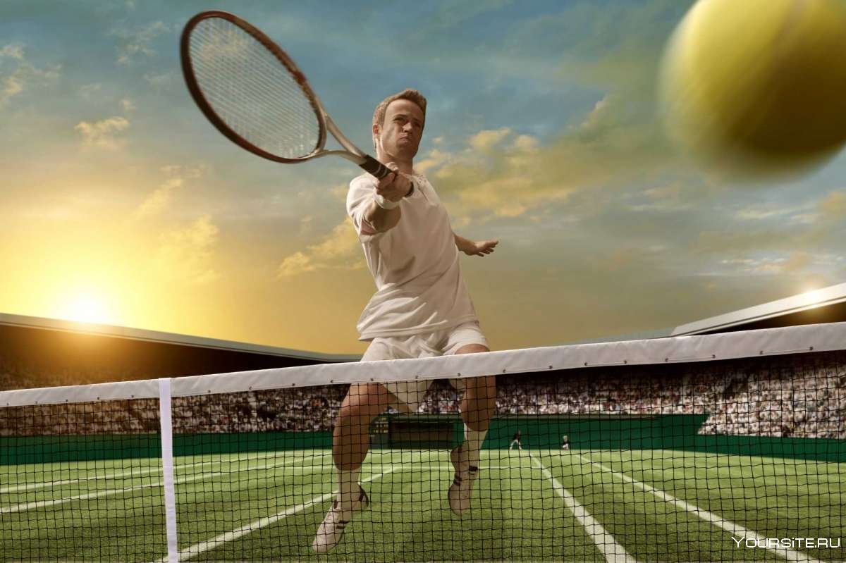 Реклама большого тенниса