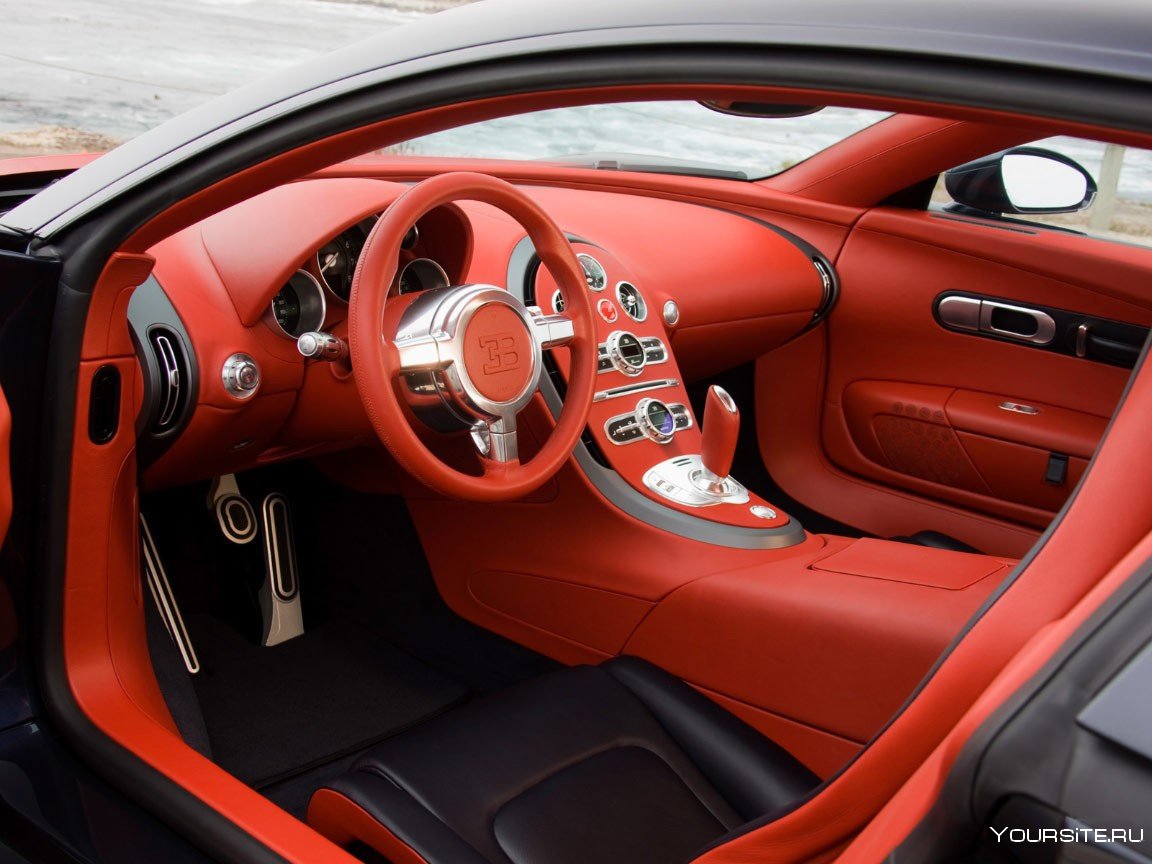 Bugatti Veyron 16.4 Supersport салон
