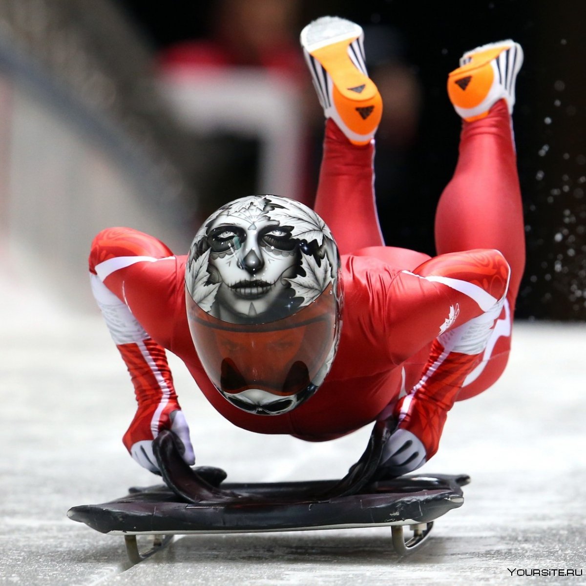Скелетон зимний Олимпийский вид спорта
