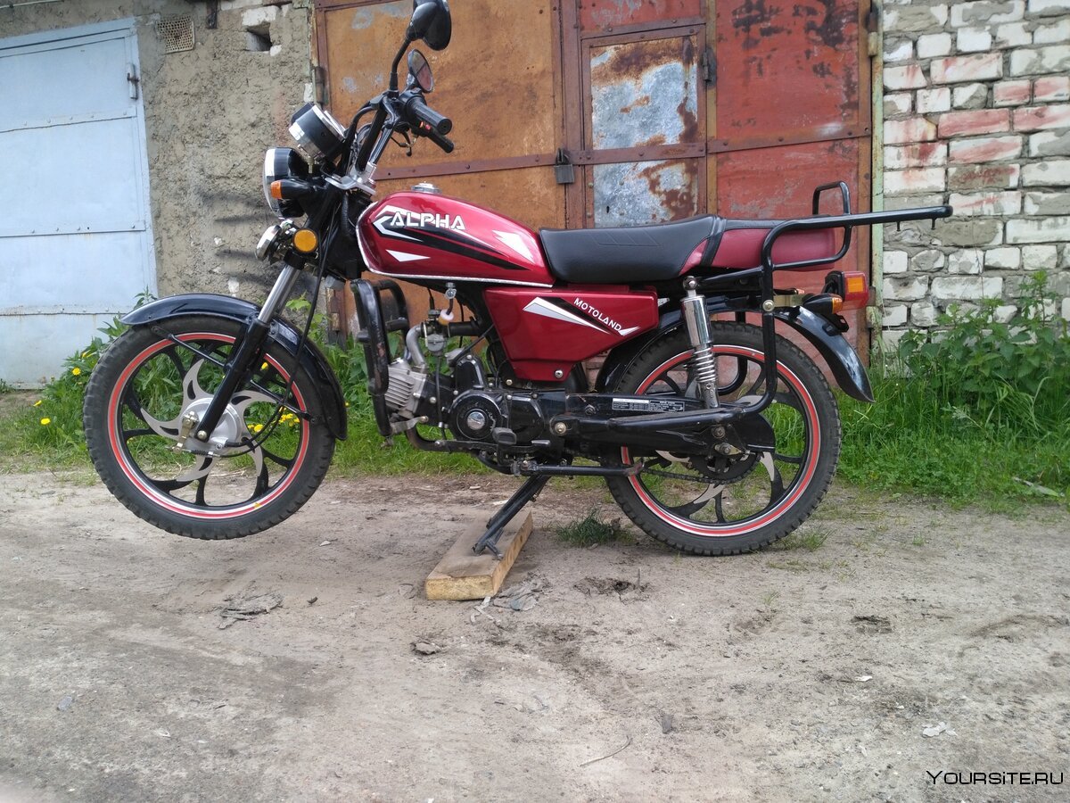 Мопед Альфа пробег 10000