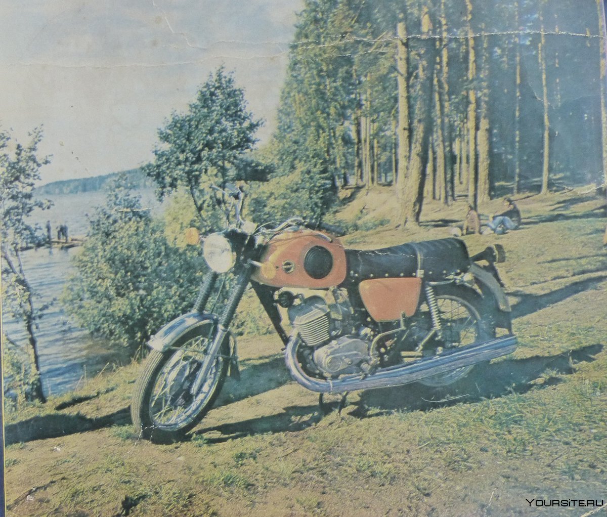 Мотоцикл Чезет в 90х