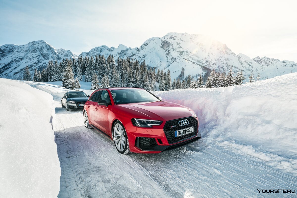 Audi с4 quattro зима