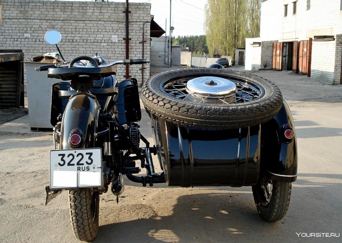 Мотоцикл Урал ретро 1wd