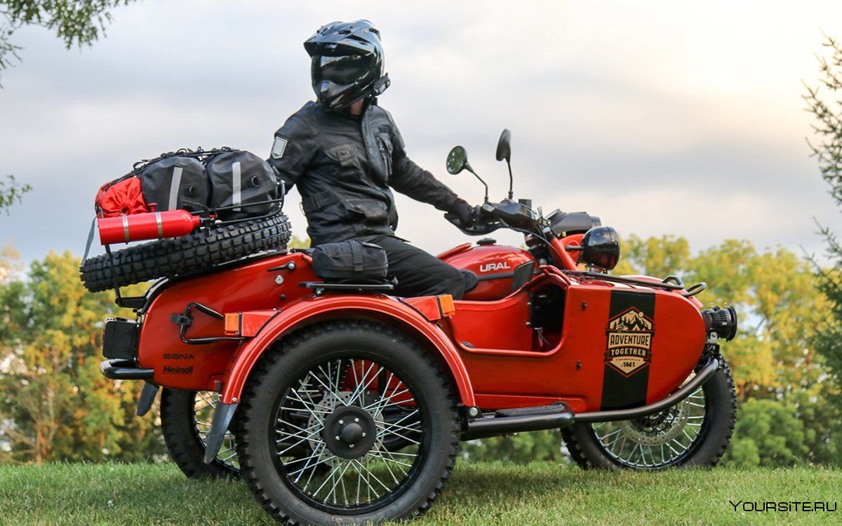 Ducati with Sidecar
