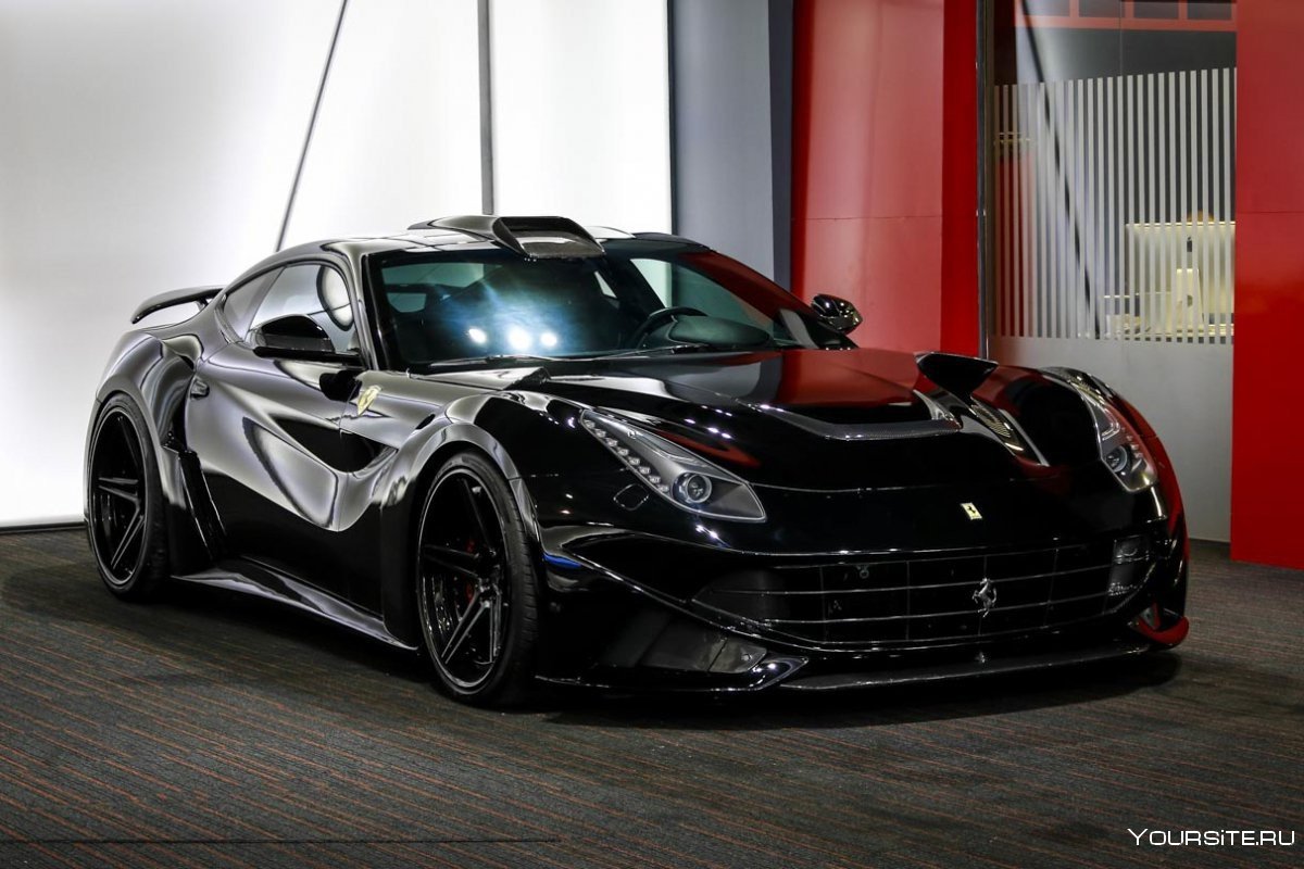 Ferrari f12 Berlinetta Novitec Rosso черный