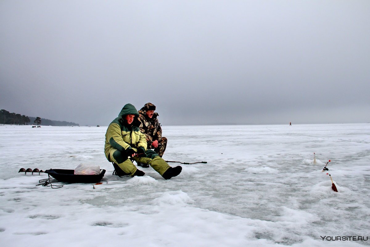 Зимняя рыбалка на финском заливе