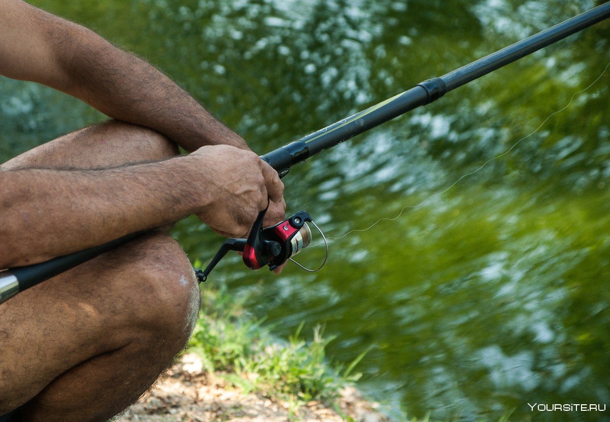 Ловля рыбы руками
