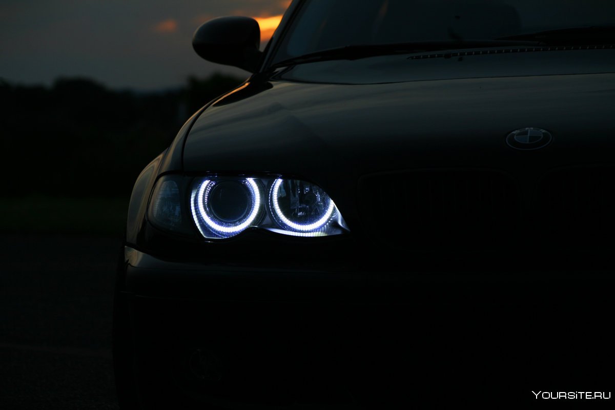 BMW e60 глазки