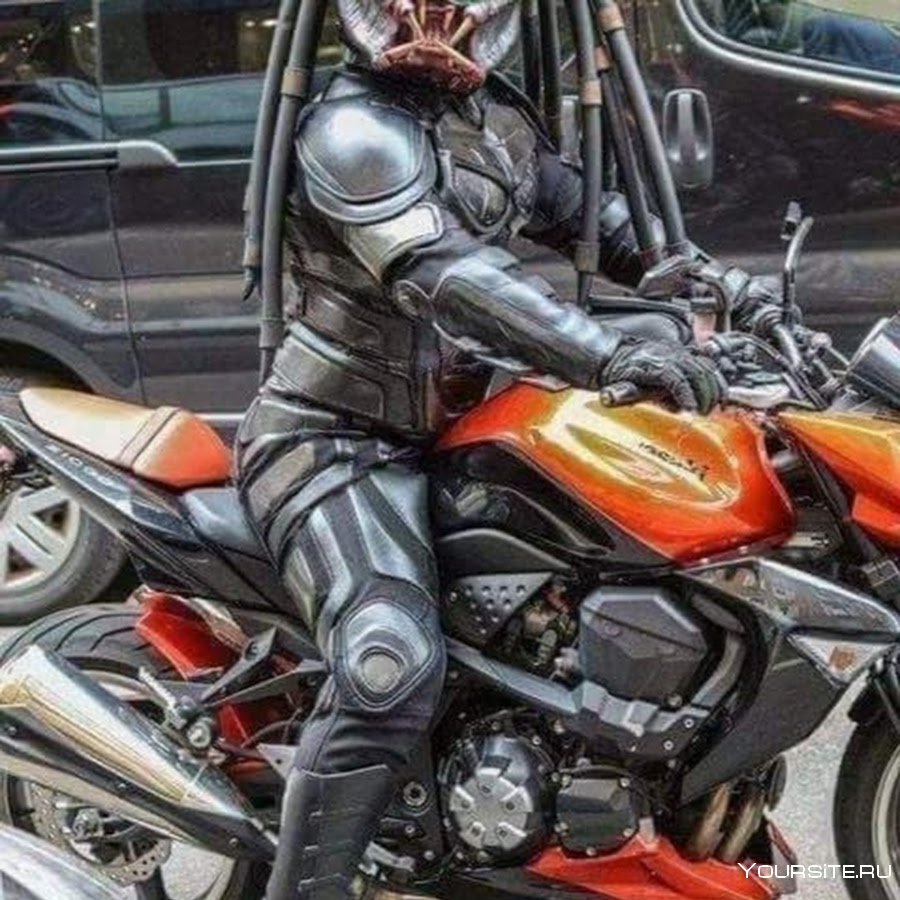 Костюм хищника для мотоцикла