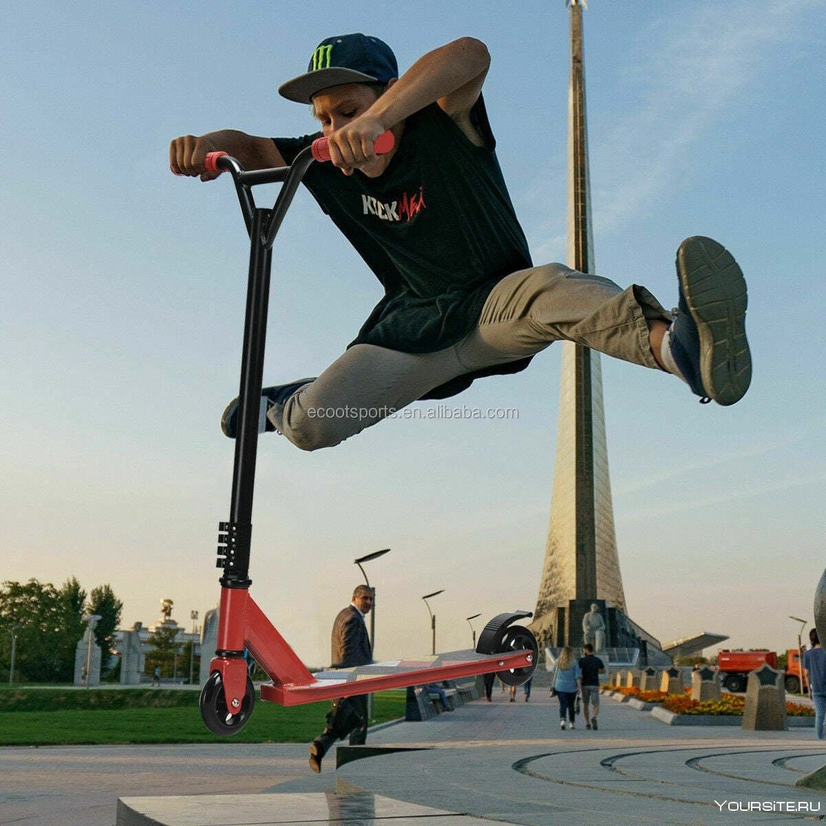 Трюки на самокате