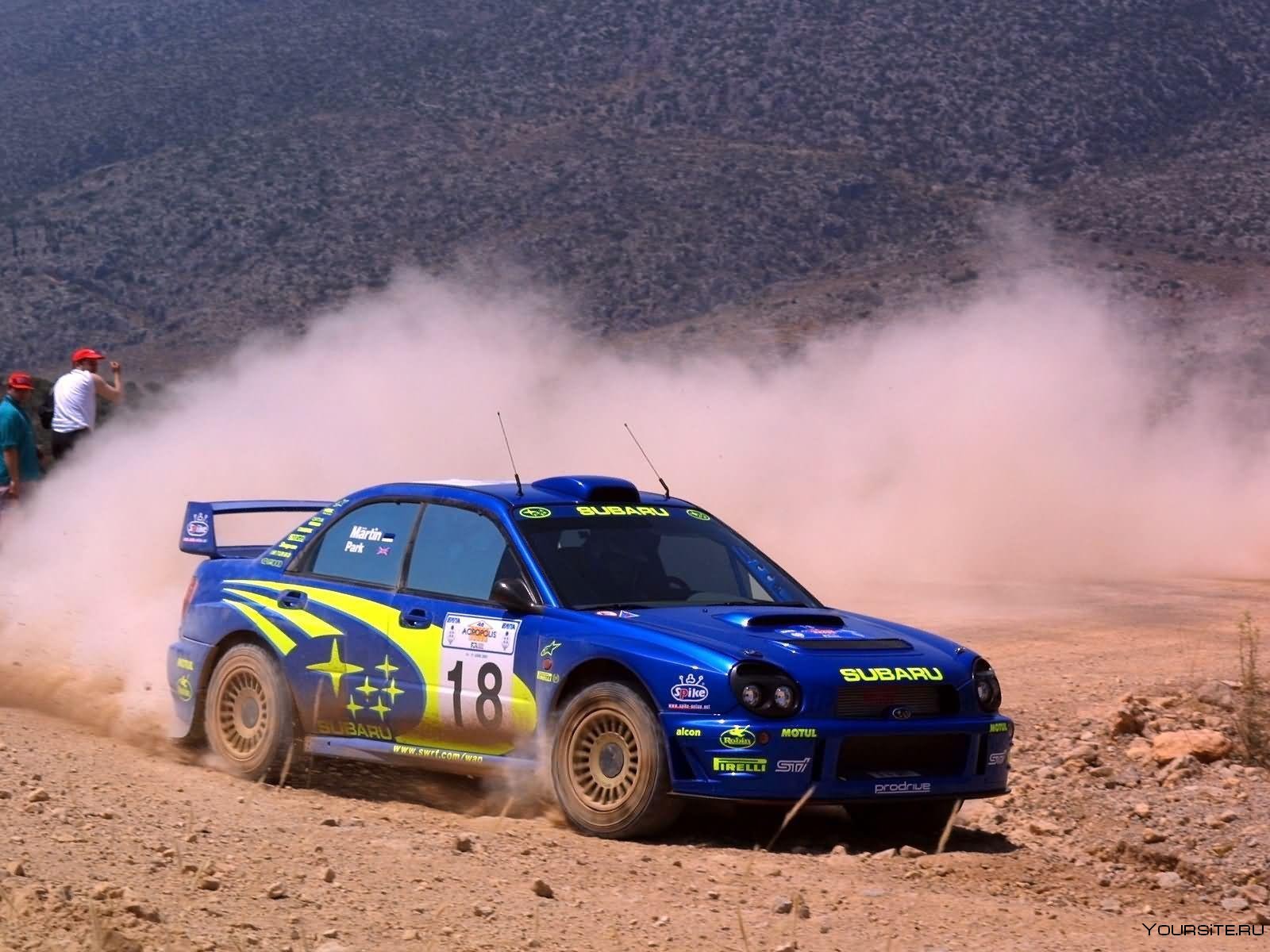 Subaru Impreza WRC 2001 год