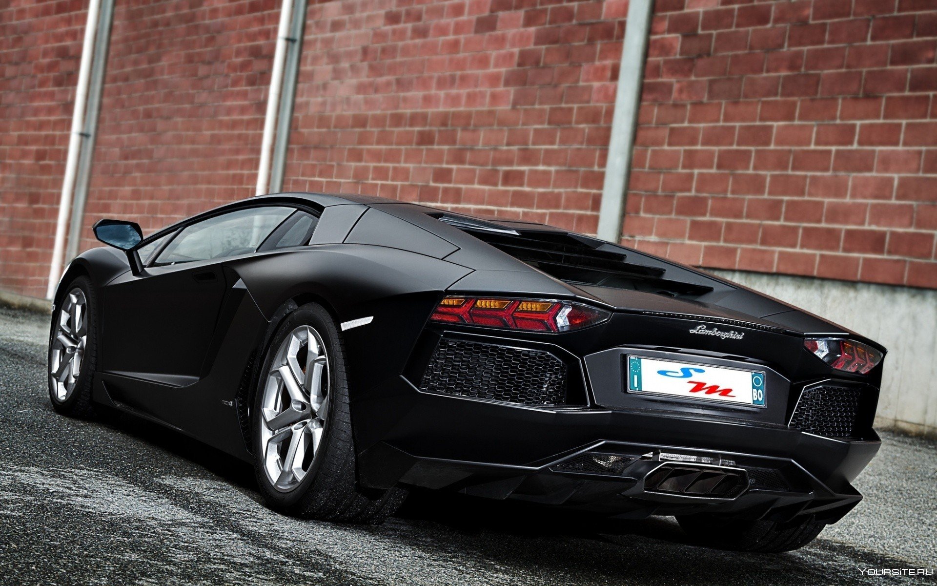 Lamborghini Aventador lp700 чёрный