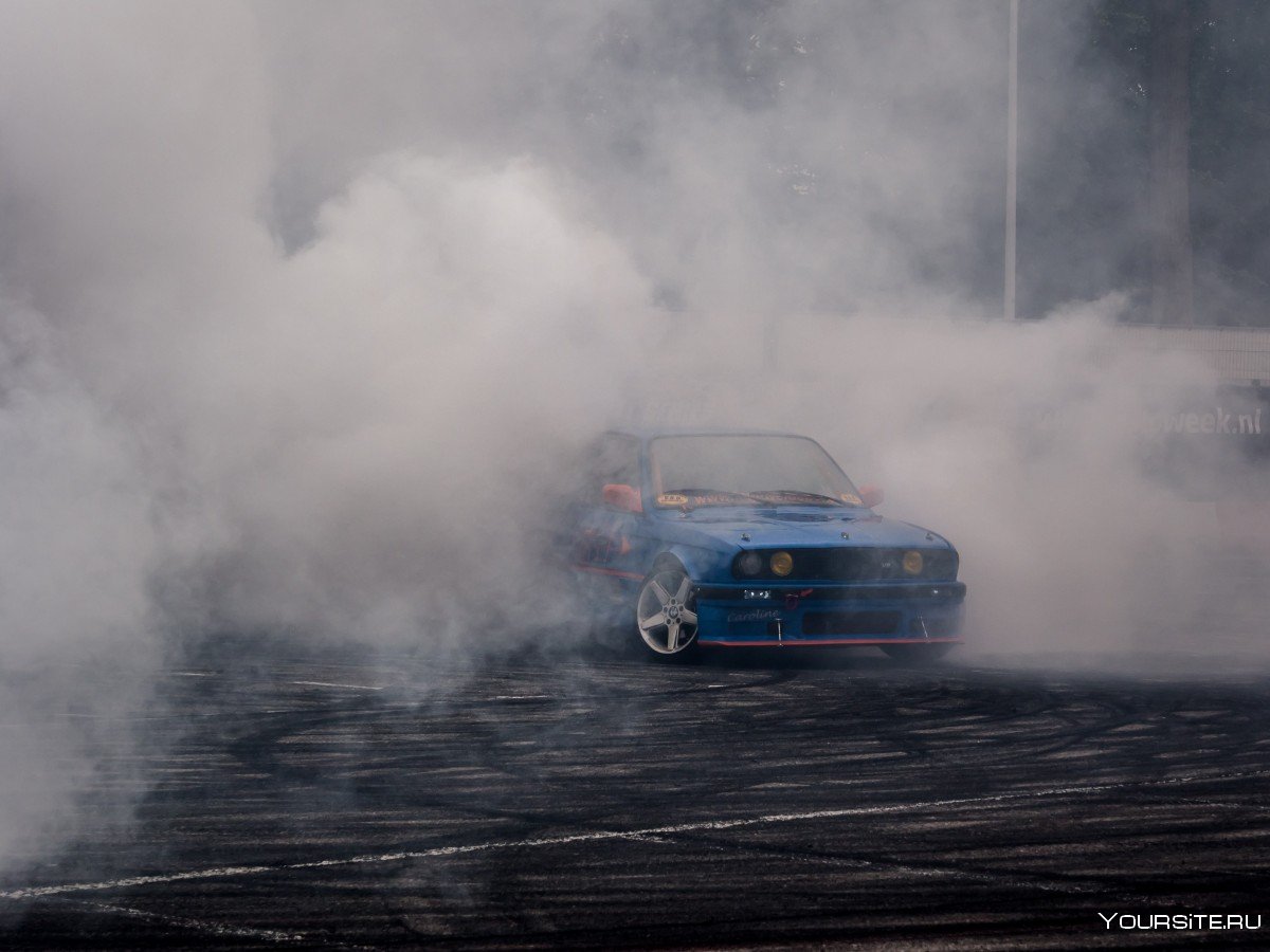 BMW Drift Burnout
