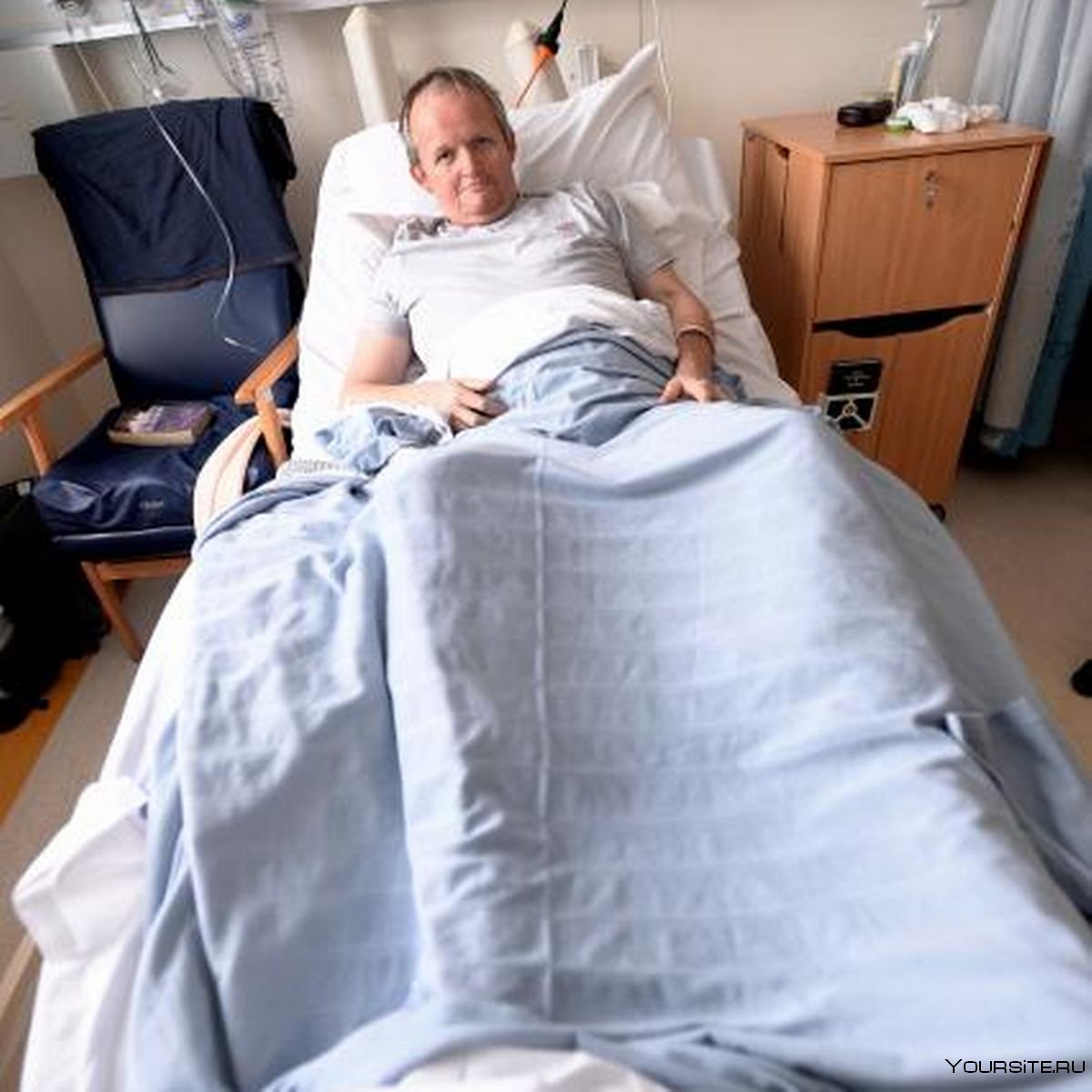 Михаэль Шумахер в больнице