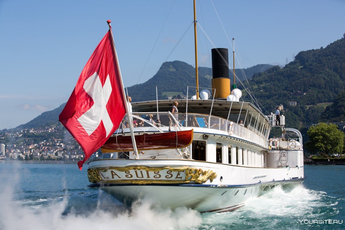 Швейцария монтрё пароходы