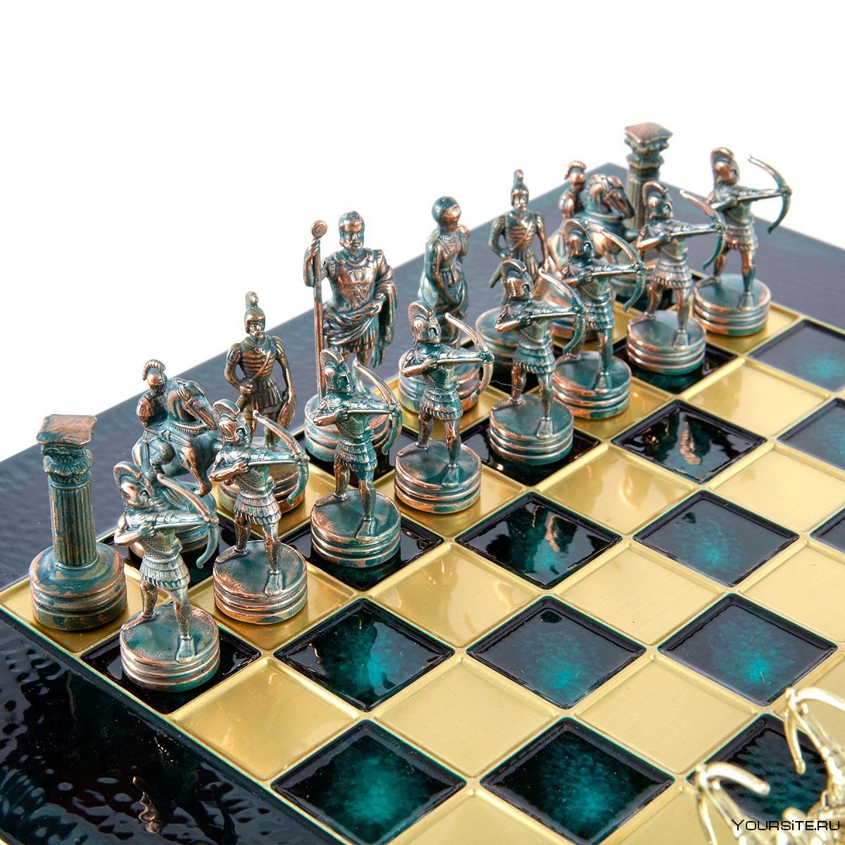 Шахматный набор "лучники античные войны"
