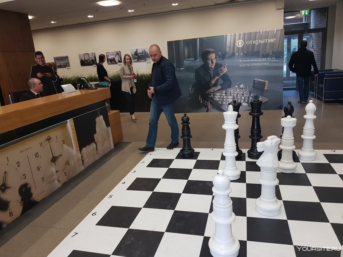 Фото шахматного зала